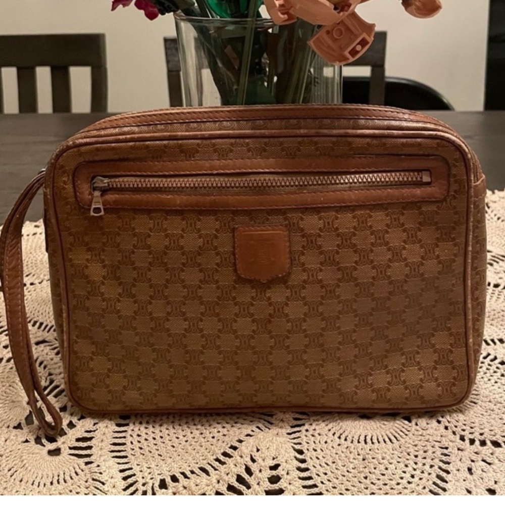 Celine Dark Brown Leather Interior